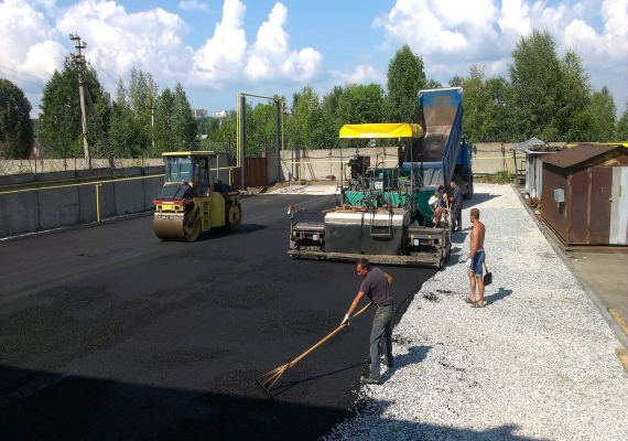 Устройство автодорог в Опалихе и Красногорском районе